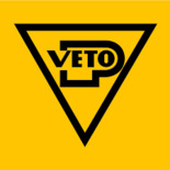 Pakilan Veto Skidisompa Musta Logo
