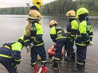 Sääksjärven VPK Nuoriso-osasto Logo
