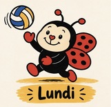 Volley 5 à 9 ans LUNDI Logo